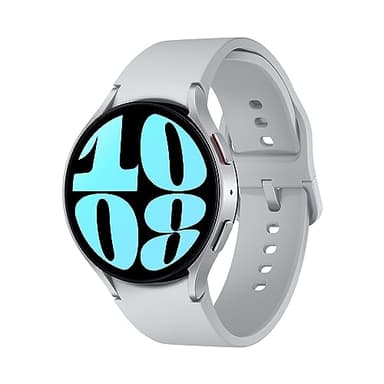 Samsung Galaxy Watch6 44mm, Smartwatch Analisi del Sonno, Monitoraggio Benessere, Batteria a lunga durata, Bluetooth, Ghiera Touch in Alluminio, Silver [Versione italiana]