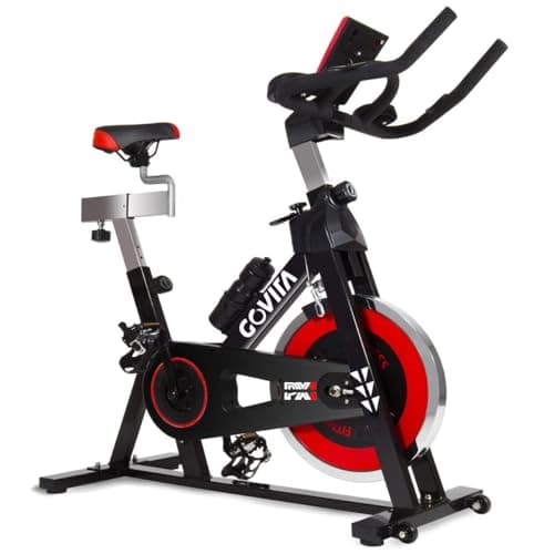 GOVITA Cyclette PROFESSIONALE Allenamento Spin Bike AEROBICO Home Trainer, Bici da Fitness, Spinning