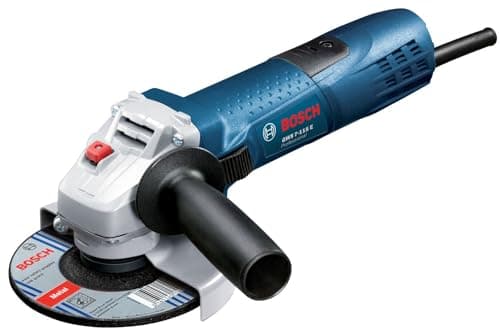 Bosch Professional 601388203 Smerigliatrice Angolare GWS 7-115 E con Protezione da Riavvio, Preselezione della velocità, in Scatola di Cartone, 720 W, 230 V, Blue/Nero