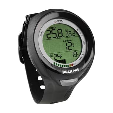 Mares Puck Pro+, Computer per Immersioni, Adulto, Nero