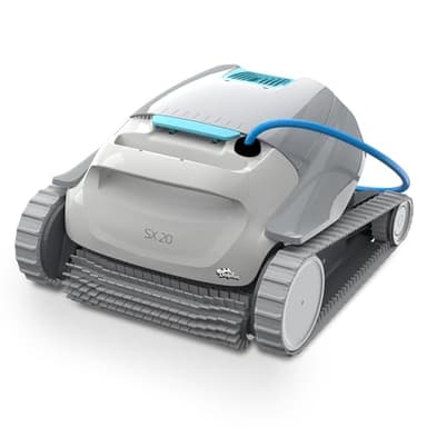 Dolphin SX 20 Robot pulitore automatico per piscina interrata e fuori terra fino a 10m - Pulizia pareti e fondo - Accessori piscina