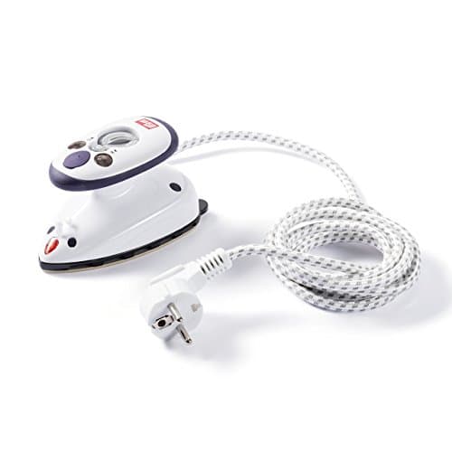 Prym 611915 mini ferro da stiro a vapore, bianco, confezione da 1
