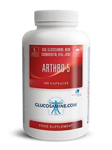 ARTHRO 5 180CPS - IL CAMPIONE DEL MONDO NEL COMBATTERE L'ARTROSI - GLUCOSAMINA E CONDROITINA PER LA PROTEZIONE DELLE CARTILAGINI