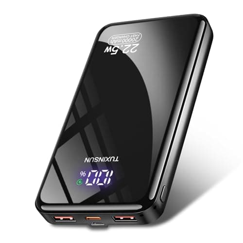 Power Bank 20000mAh 22,5W PD3.0 QC4.0 Powerbank Ricarica Rapida, USB C Input & Output Caricatore Portatile Powerbank Con display LCD per Smartphone smartwatch ecc.