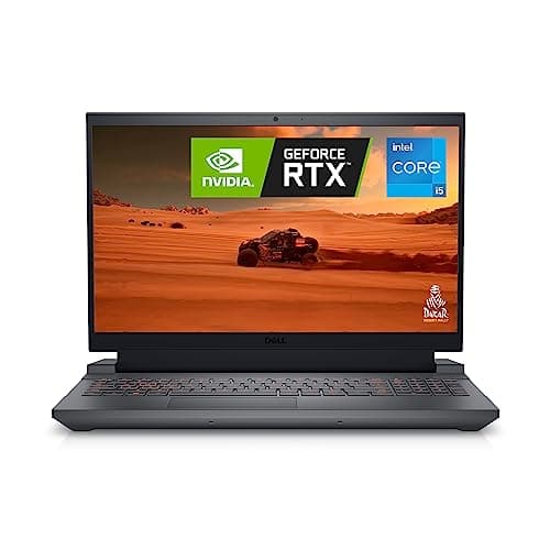 Dell Ubuntu G15 5530 Gaming Laptop da 39,6 cm (15,6 pollici), display FHD 120 Hz, Intel Core i5-13450HX, NVIDIA RTX 3050, 6 GB, RAM da 512 GB, SSD da 512 GB, tastiera Ubuntu con retroilluminazione
