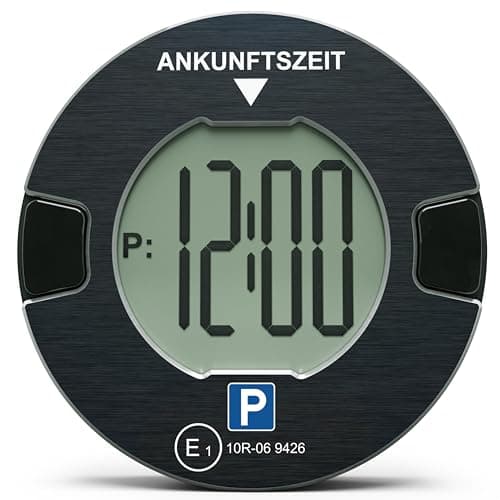OOONO P-Disc NO1 - Disco di parcheggio elettronico con omologazione per Auto - Disco di parcheggio Digitale Automatico Elettrico con omologazione KBA a StVO - Parcheggio Elettrico Auto Approvato