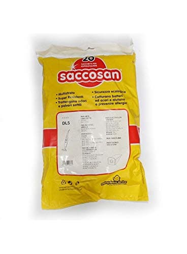 Q 6 - Confezione nuova da 10 sacchi filtro per aspirapolvere DE LONGHI: COLOMBINA PLUS - CLASSE A - COLOMBINA 1200 W; ELECTROLUX: STICK; LA SUPERCALOR. 20% DI SCONTO SULL'ACQUISTO DI 3 PRODOTTI