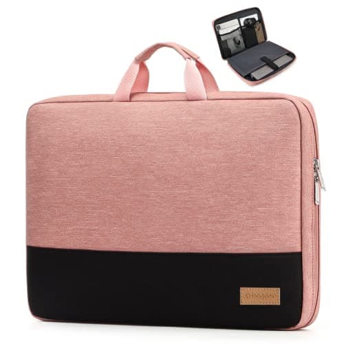 Bagasin Custodia Borsa Porta PC, 15 15,6 16 Pollici Sleeve per Laptop Resistente all'Acqua, Borsa/Caso da Trasporto per Computer Compatibile con MacBook, HP, Dell, Lenovo, Asus Notebook