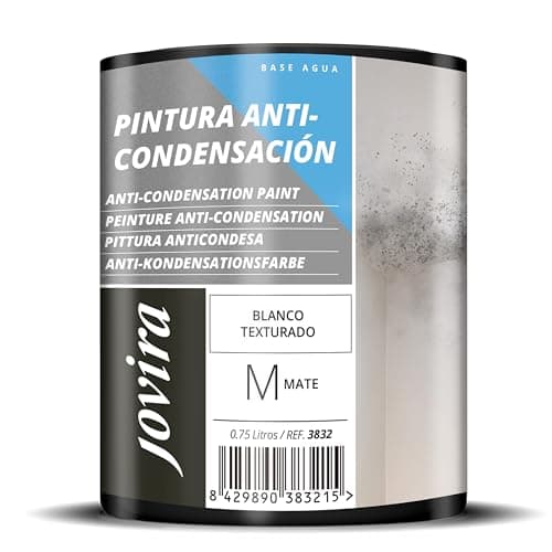 JOVIRA PINTURAS Pittura per interni termica 750 ml | antimuffa, anticondensa, (750 ml, Bianco). C-21