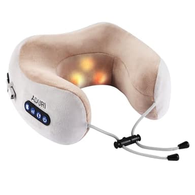 Massaggiatore Cervicale per il Collo, Massaggiatore per Collo e Spalle Senza Fili, Massaggio Cervicale Shiatsu, USB-C ricaricabile, per Casa, Ufficio e Viaggi
