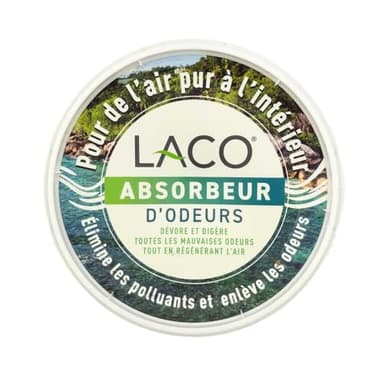 Laco Deodorante assorbi-odori, Durata: da 4 a 6 Settimane, Scatola da 225 g