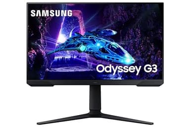 Schermo PC - SAMSUNG - ODYSSEY G3 G30D - 24 FHD - Pannello VA - 180Hz - 1ms - Pivot/Orientabile - 1 DP - Nero