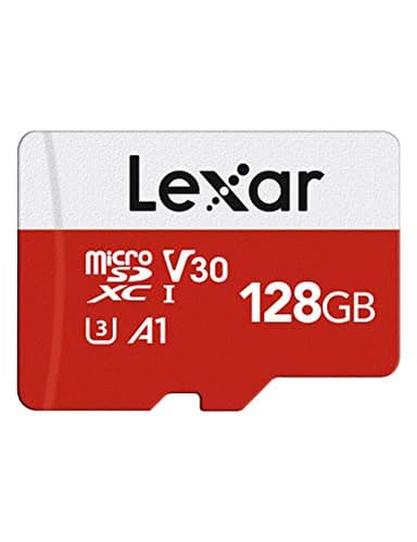 Lexar 128 GB Micro SD fino a 100 MB/sec(R), Scheda di Memoria microSDXC con Adattatore A1, U3, C10, V30, SD Card
