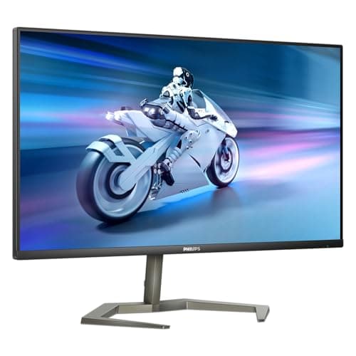 PHILIPS Evnia Gaming 32M1N5800A - 32 Pollici 4K Monitor, 144Hz, 1ms GTG, IPS, Smart Image HDR, Altoparlanti, Altezza Regolabile, USB Hub (3840 X 2160 @ 144Hz, HDR 400, HDMI 2.1 / DP 1.4 / USB 3.2)