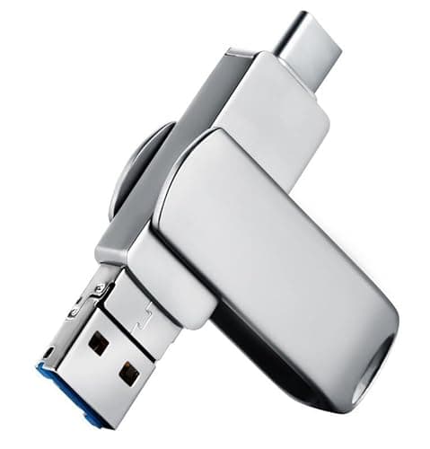 Chiavetta USB, 512GB Pendrive 4 in 1 USB 3.0 Alta Velocità Pen Drive Impermeabile Pennetta USB Metallo USB Flash Drive per Smartphone,Computer,Tablet, Smart TV,PC,Laptop,OTG Android Backup