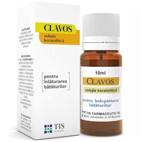 TIS Clavos - Pomata Callifugo - Elimina Duroni Calli Verruche e Occhi di Pernice - Extra Forte - Rimozione Calli - Indicato per Calli Duri e Molli, Occhi di Pernice e Duroni - Soluzione 10ml