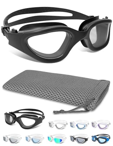 Winline Occhialini da Nuoto Anti-Appannamento Anti-leak Protezione UV Visione Chiara,Occhialini nuoto polarizzate/non polarizzate per Uomo Donna Adulti e Adolescenti