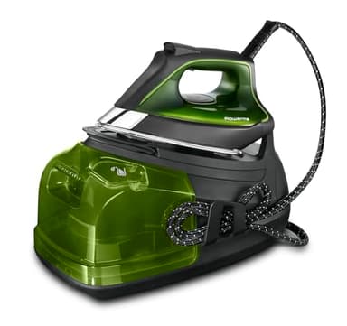 Rowenta Perfect Steam Pro Ferro da Stiro con Caldaia, Potenza 2400 W, Erogazione del Vapore fino a 120 g/min, Capacità Serbatoio 1L, Piastra Microsteam 400, Tecnologia Eco Intelligence