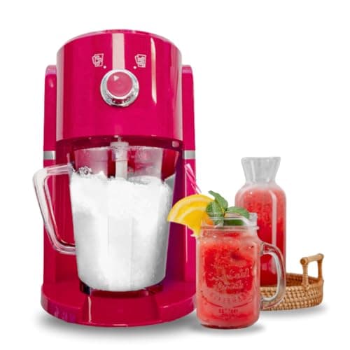 Chef-o-matic Tritaghiaccio elettrico Frozen Drinks, lama in acciaio inox, capacità 1,1 l granite, cocktail, bevande fredde, combinate, yogurt gelato, 30 w