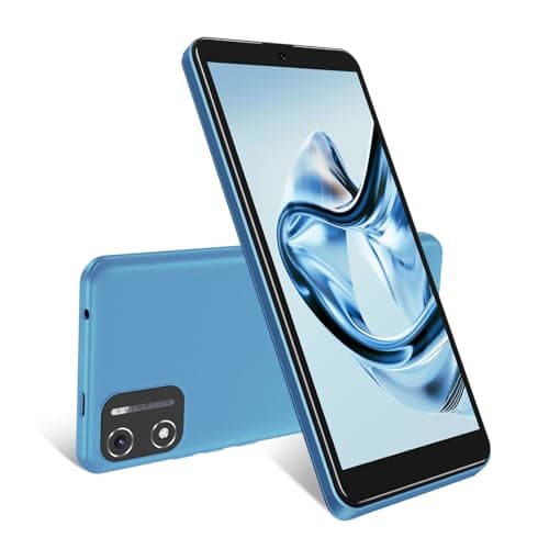 Xgody Androide Telefono 5.5" Smartphone economico 2GB + 16GB 128GB espandibile Octa-Core Android 14 Telefono Cellulare, Batteria 2500mAh, Fotocamera 8MP + 5MP, Dual SIM, Face ID 4G-Blu
