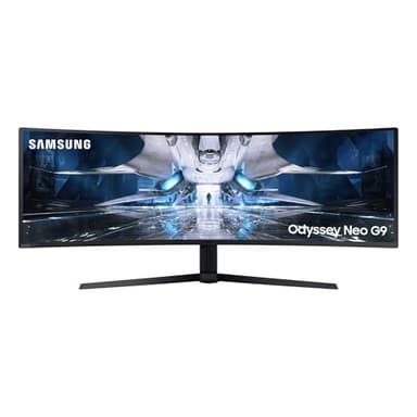 Samsung Monitor Gaming Odyssey Neo G9 (S49AG952), Curvo (1000R), 49", 5120x1440 (Dual QHD), 32:9, Mini LED, HDR2000, FreeSync Pro, G-Sync