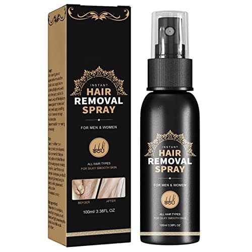 Crema depilatoria da uomo, spray depilatorio per tutto il corpo, per ascella, gambe, ascelle, depilazione secca e non irritante, 100 ml, cera classica in pasta di zucchero