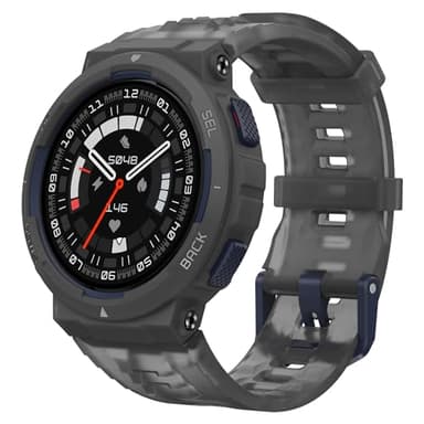 Amazfit Active Edge, 46 mm, Smart Watch dal Design Elegante e Resistente per lo Sport e il Fitness, GPS, AI Health Coach, Sport Outdoor, allenamenti ed esercizi, batteria da 16 giorni, 10 ATM