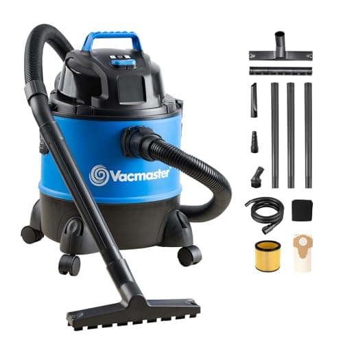 Vacmaster VQ1220PF 03 Aspiratori liquidi-solidi,bidone aspiratutto professionale,per casa cucina moquette auto giardino 1250W 20L
