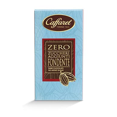 Caffarel Tavoletta Fondente Senza Zucchero, 100g