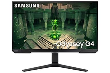 Samsung Monitor Gaming Odyssey G4 (S27BG400), Flat, 27'', 1920x1080 FHD, IPS, 240 Hz, 1 ms (GtG), Freesync Premium, G-Sync, HDMI, Display Port, Ingresso Audio, HAS, Pivot, Eye Saver Mode, Flicker Free