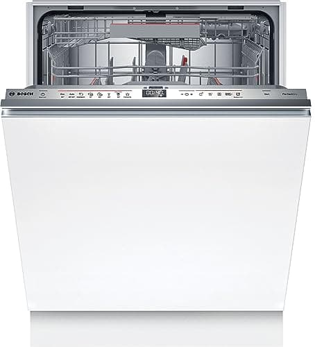 Bosch Elettrodomestici SMV6ZDX06E Serie 6, Lavastoviglie da incasso a scomparsa totale, PerfectDry, Home Connect, Extra Clean zone, 60 cm