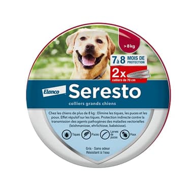 COLLARE PER CANI SERESTO GRANDE X2