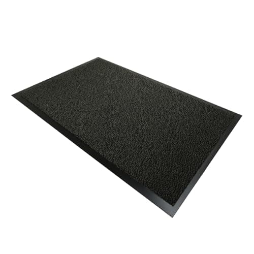 CASA Tessile Nevada Zerbino Tappeto asciugapassi Rettangolare Zerbino Antiscivolo per Ingresso, Interno Esterno per Casa o Ufficio - Grigio Antracite, 60x90 cm.