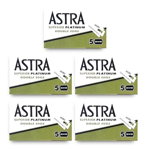 Razor Blades Club 25 Lamette da Barba Astra Platinum