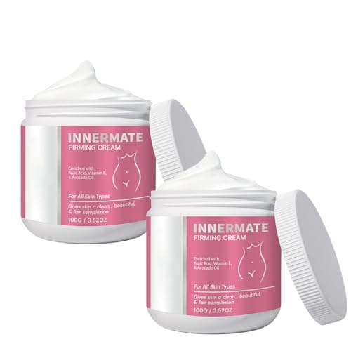Crema Sbiancante per Parti Intime, 2 Pcs Crema Sbiancante Intima, Trattamento Intimo Sbiancante per Pelli Sensibili, per Gomiti, Ginocchia, Ascelle e Altre Aree, 3.52 OZ