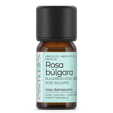 Essenciales – Olio Essenziale di Rosa Bulgara, 100% Puro e Naturale, 5 ml | Olio Essenziale di Rosa Damascena