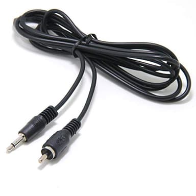 2 confezioni di jack audio da 2 m, cavo con presa audio maschio RCA e presa mini maschio mono da 3,5 mm, cavo per collegamento trigger per preamplificatori, subwoofer e sistemi soundbar