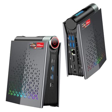 ACEMAGICIAN S3A Mini PC Gaming, AMD Ryzen 9 6900HX(fino a 4,9 GHz), 32GB DDR5 1TB NVME SSD W11-P Mini Computer, Triplo Display HDMI+DP+Type-C, 6 x USB, 1.0/2.5Gbps LAN, WiFi 6, BT5.2