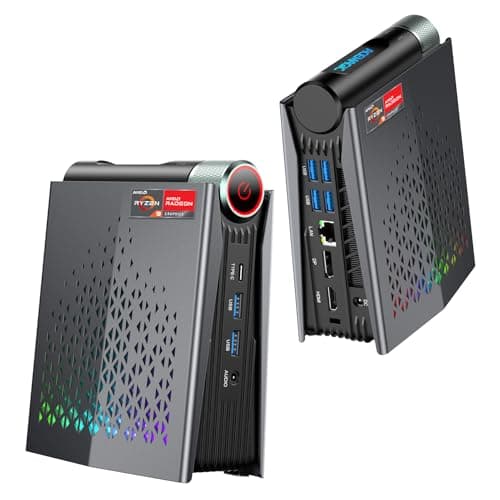 ACEMAGICIAN S3A Mini PC Gaming, AMD Ryzen 9 6900HX(fino a 4,9 GHz), 32GB DDR5 1TB NVME SSD W11-P Mini Computer, Triplo Display HDMI+DP+Type-C, 6 x USB, 1.0/2.5Gbps LAN, WiFi 6, BT5.2