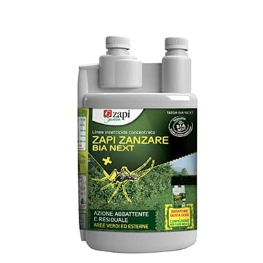 Zapi Garden | Zapi Zanzare Bia Next - Contro Zanzare, Antizanzare Concentrato, Insetticida Esterno Giardino, 1l