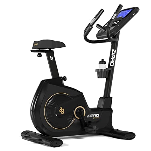 Zipro Cyclette Strike Gold, Fitness Bike Ergometrico, Trainer Magnetico per Bicicletta, Ergometro fino a 150 kg, Bici da Interno, Cyclette per Allenamenti Domestici, Cyclette da Ciclismo con Cavo