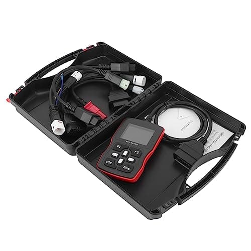EVGATSAUTO Scanner per Moto, Rilevatore di Guasti Moto ABS, Lettore di Codici OBD2 Strumento Diagnostico Automobilistico Adatto