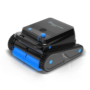 EVERCROSS BOT U8 Robot Piscina Senza Fili, Pulizia Fondo, Pareti e Linea Galleggiamento, 4 modalità, 120 Min di Autonomia, Navigazione Intelligente, Parcheggio Automatico, Fino a 200㎡