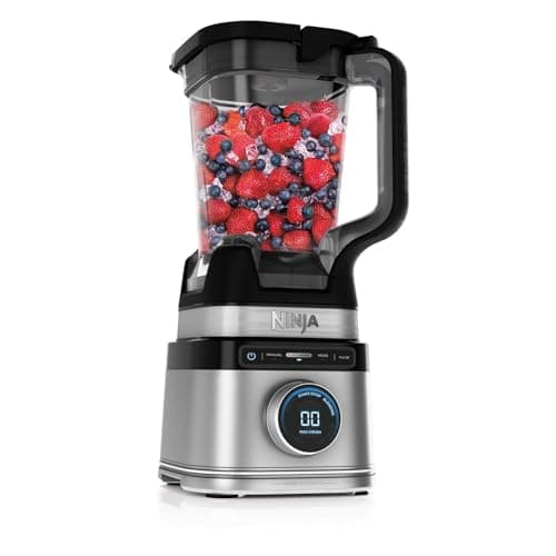 Ninja Frullatore Detect Power Pro 1200W, Caraffa da 2L (Capacità Massima di 1900ml), Potente Frullatore per Smoothie, Tritare Verdure e Preparare Bevande Ghiacciate, Nero, TB201EU