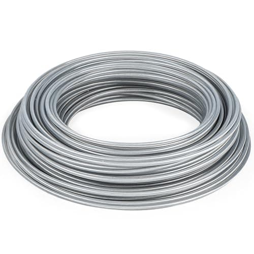 SWAWIS Filo per Decespugliatore 3 mm / 41M Filo Decespugliatore Acciaio Professionale Filo Tagliabordi Filo di Ricambio per Decespugliatore Weed Grass Yard o Garden