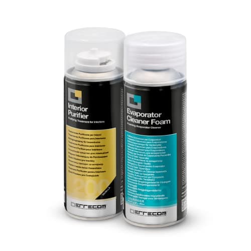 Errecom Total Care, Trattamento Purificante Completo per impianti di climatizzazione degli autoveicoli, fragranza Vaniglia, 2 bombole da 200 ml