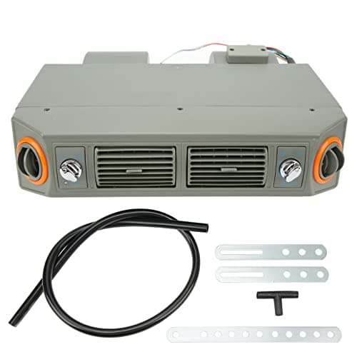 Evaporatore Aria Condizionata, 12V Evaporatore Universale Sotto Il Cruscotto con 3 Velocità del Vento, Temperatura Regolabile, Kit Evaporatore Aria Condizionata per Camper, Auto, Camion