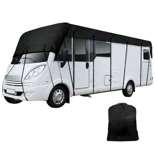 Telo Protettivo Per Roulotte, Telone Protettivo Per Camper, Telone Impermeabile Per Camper In Tessuto Oxford 210d 7,5x3m/24,6x9,84ft Telone Per Roulotte Per Camper E Roulotte