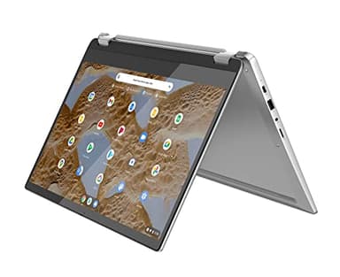 Lenovo IdeaPad Flex 3 Chromebook Notebook, Display Touch FHD da 15.6 pollici - (Intel Celeron N4500, Scheda Grafica Integrata, RAM 4 GB, 64 GB, WiFi 6, Chrome OS) - Arctic Grey