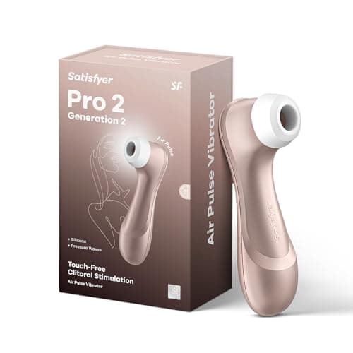 Satisfyer Pro 2 Vibratoreper donna professionale Dildo | Vibratore Silenzioso | Forte Stimolazione Clitoridea | Giocattoli Sessuali per Donne | Vibratore ad Onda di Pressione con Vibrazioni